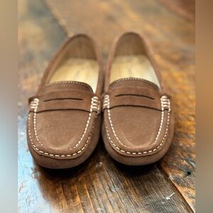 Brown Suede Loafers for Women Size 7.5